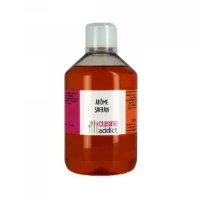 Arôme alimentaire Safran 500ml Cuisineaddict