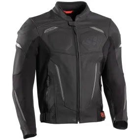 Blouson CEROS IXON noir/anthracite - MAXXESS.FR, Blouson moto cuir
