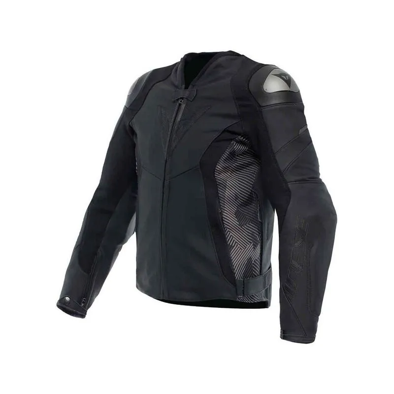 Blouson Cuir Dainese Avro 5 Noir/Anthracite