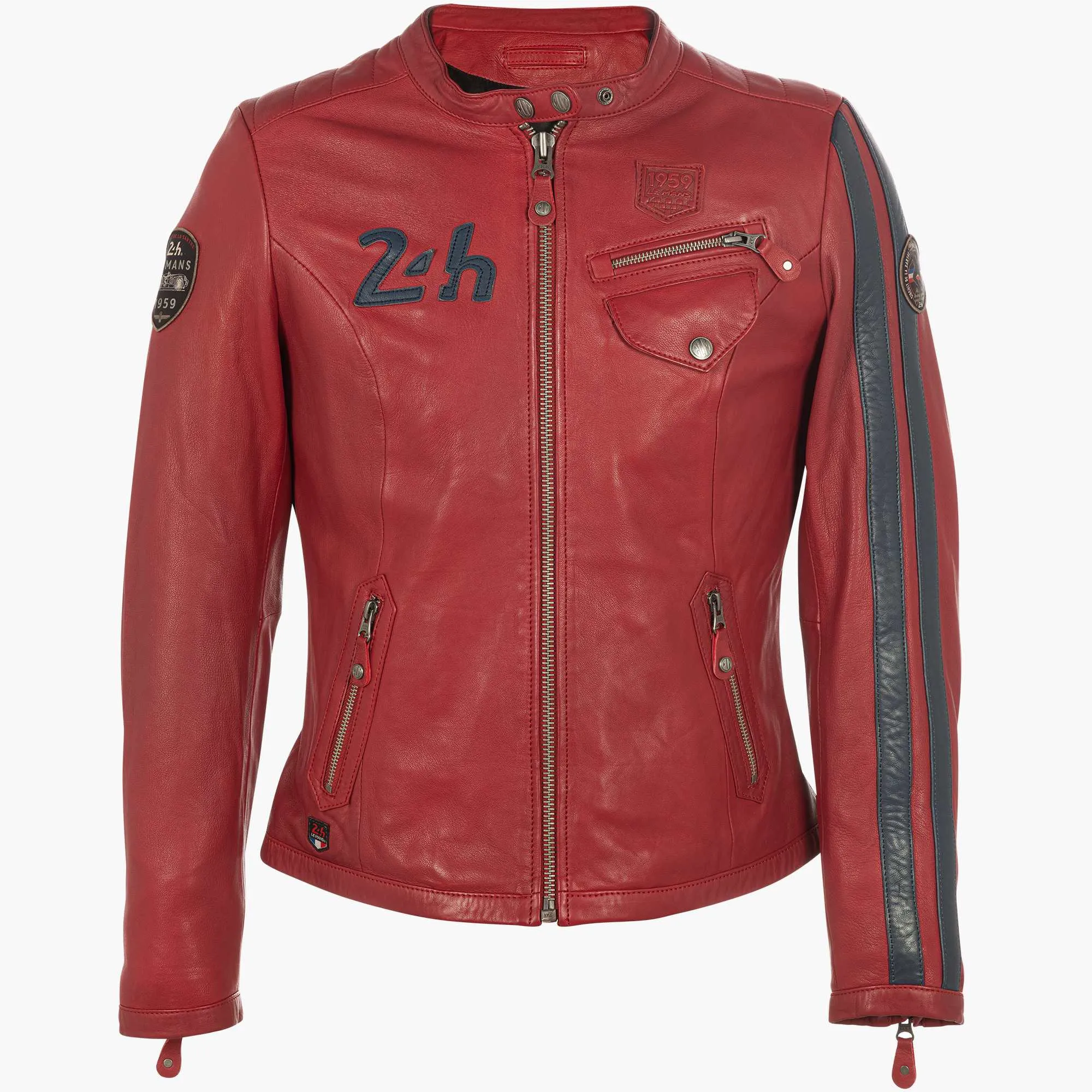 Blouson En Cuir Riley Femme - 24H Le Mans