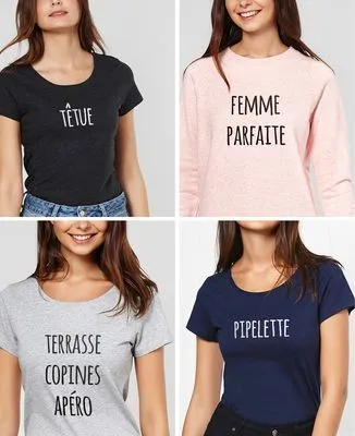 Body Message imprimé personnalisé - Manuscrit