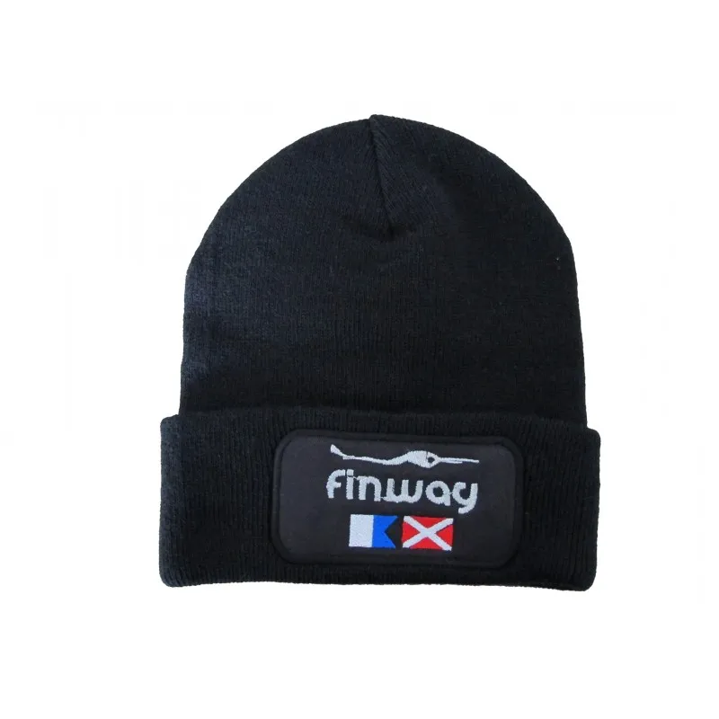 Bonnet "patch" Noir personnalisable - FINWAY