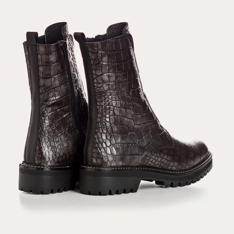 BOOTS DUSKY ALLIGATOR