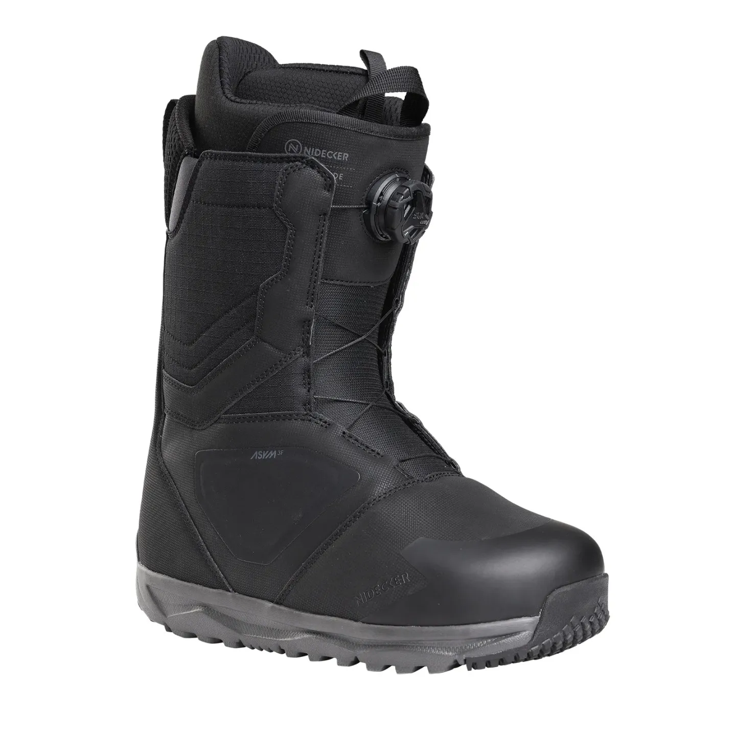boots snowboard nidecker cascade black