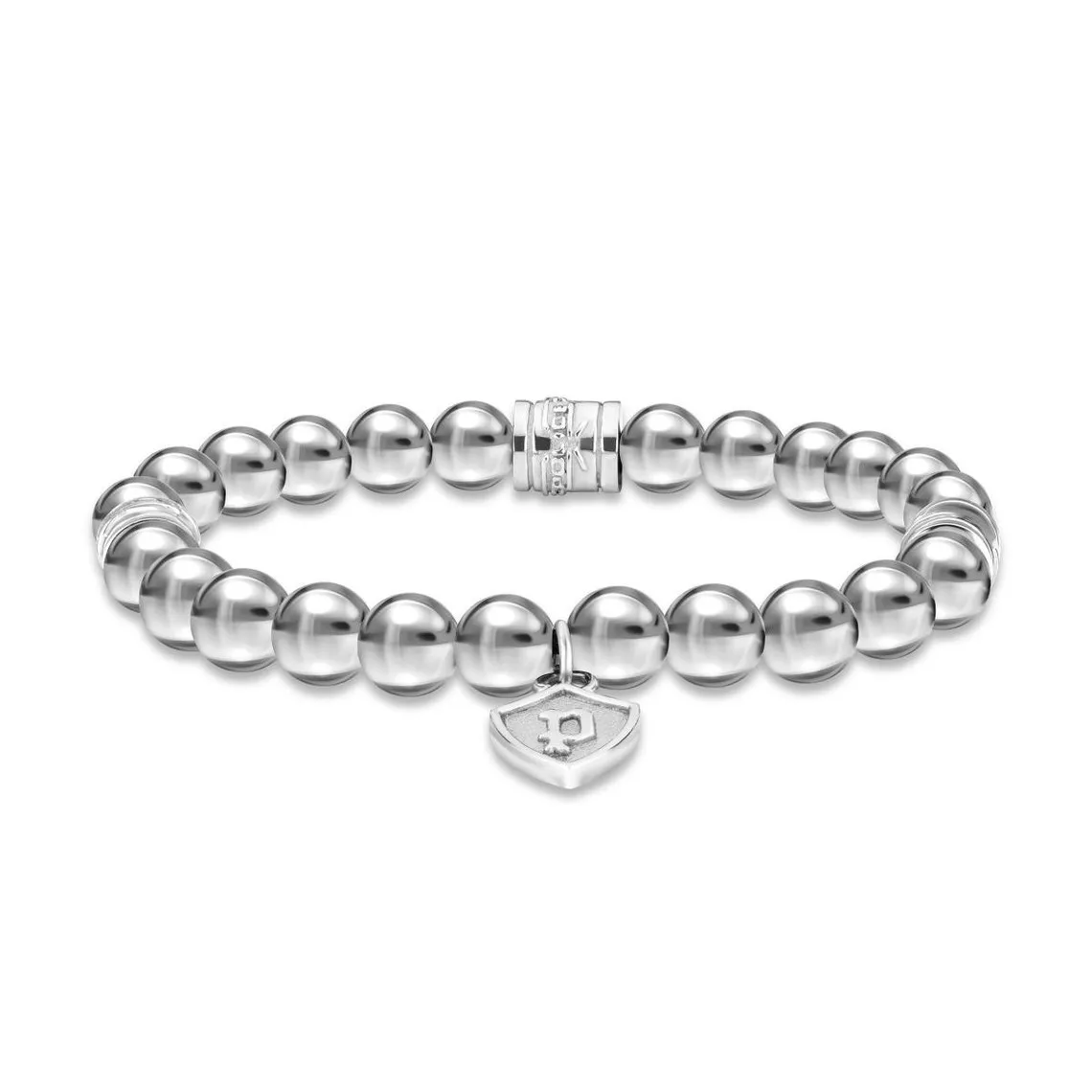 Bracelet Homme Police Bijoux TALISMAN - Acier Argent  | 3 Suisses