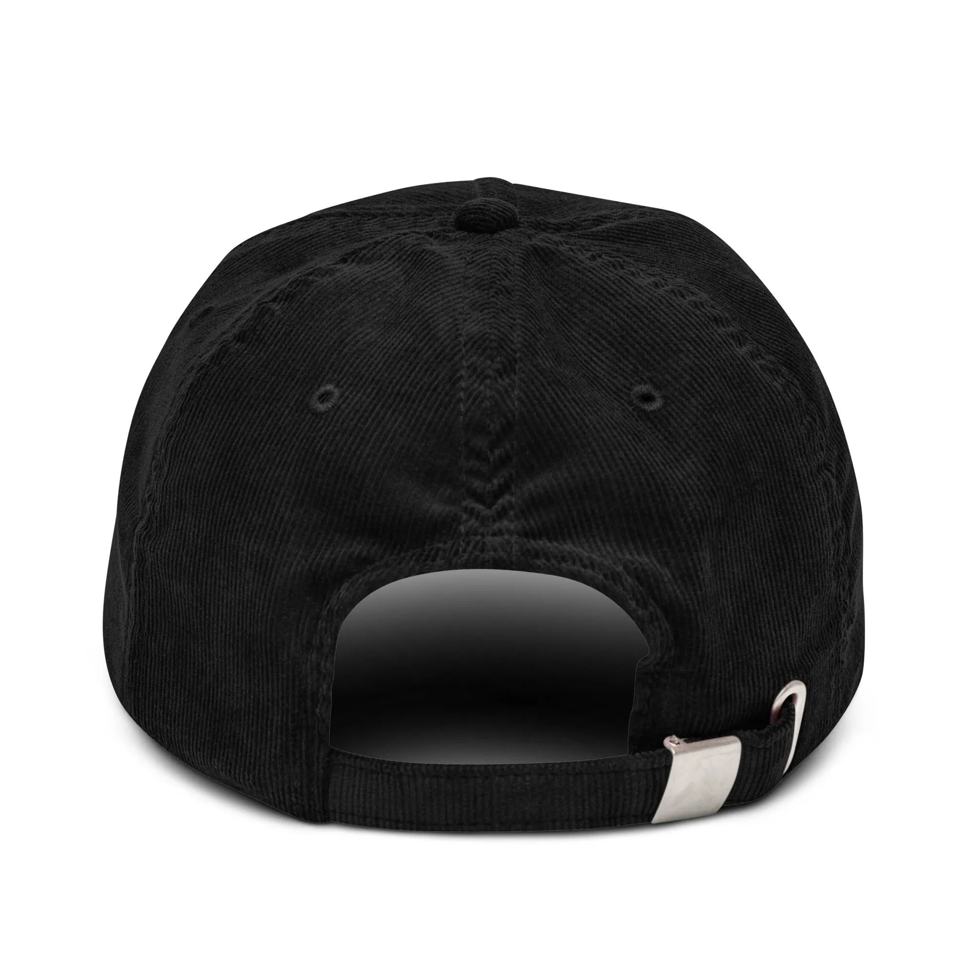 Casquette en velours ctelé No more bomb in my name