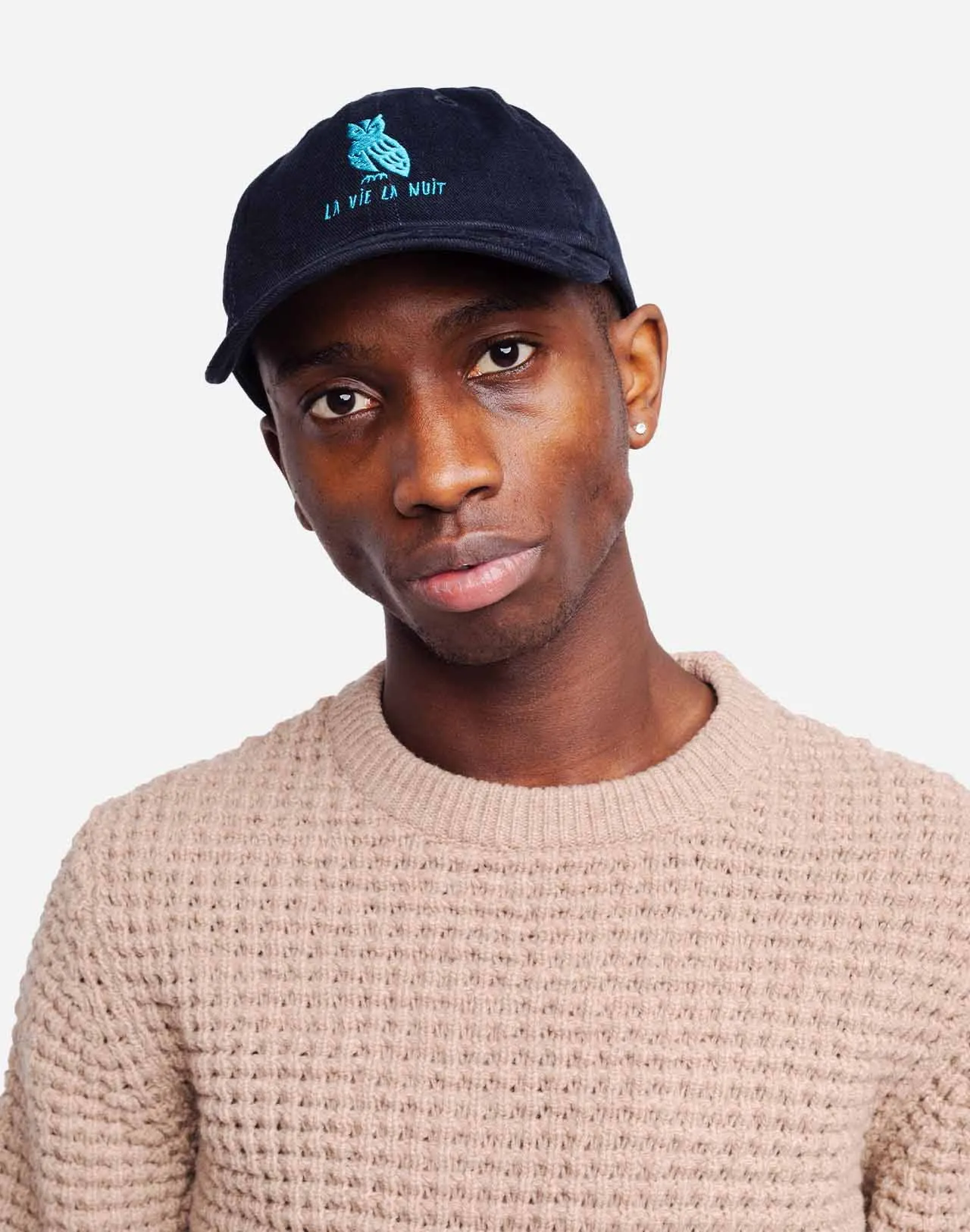 Casquette La Vie La Nuit marine