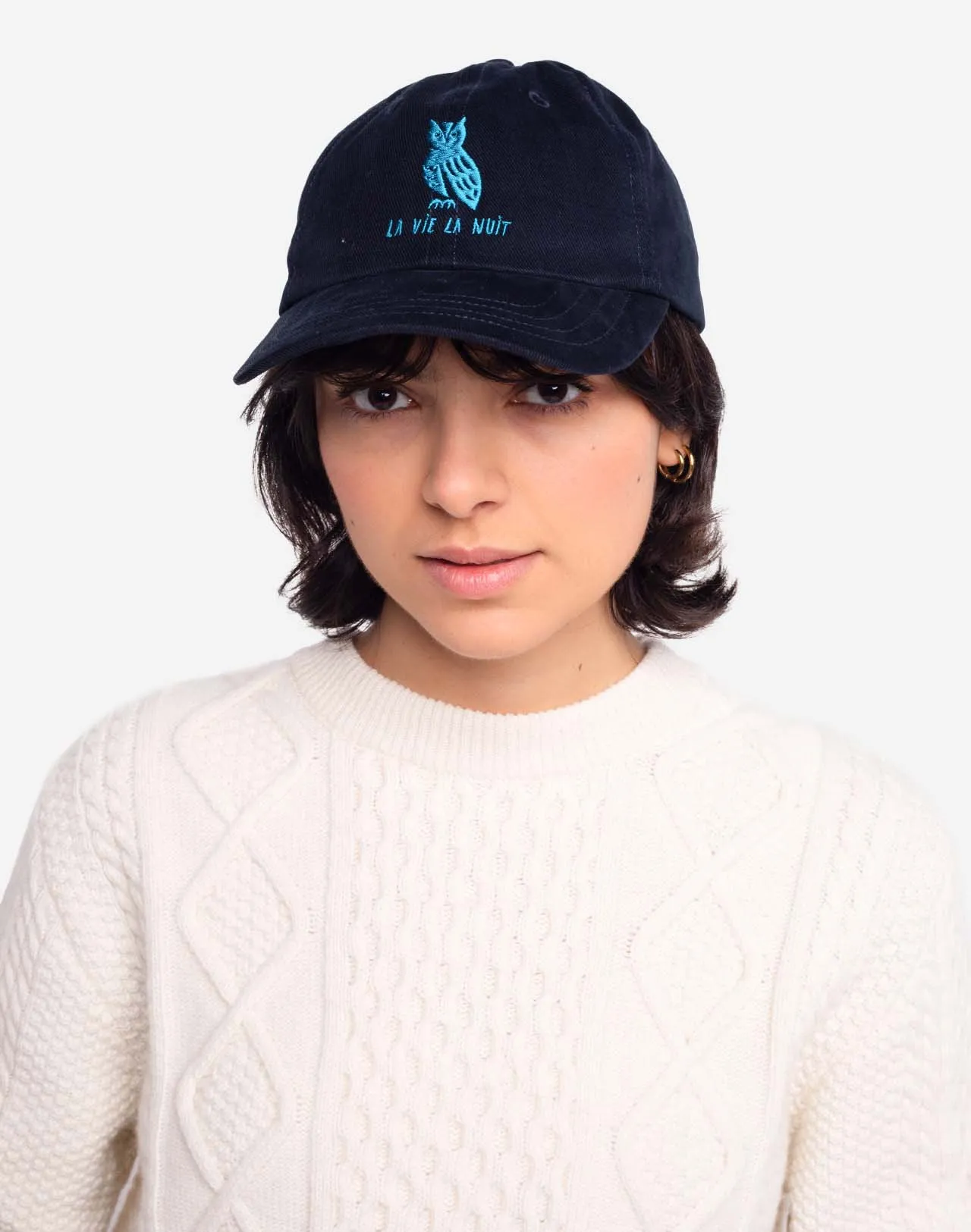 Casquette La Vie La Nuit marine
