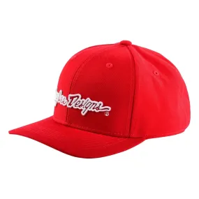 Casquette Troy Lee Designs 9FORTY rouge 2