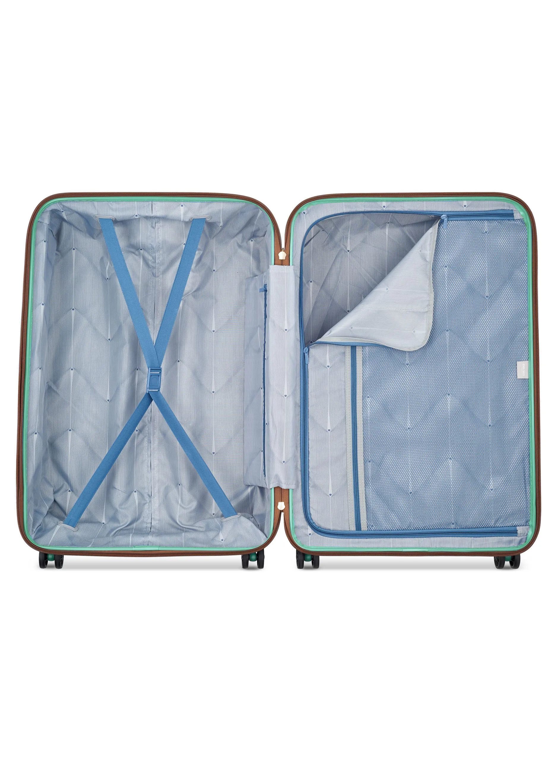 DELSEY PARIS  Valise soute rigide taille xl - freestyle - Vert