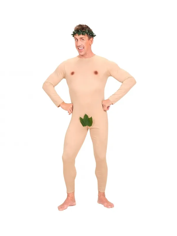 Déguisement Adam et Eve (combinaison Adam et bandeau)