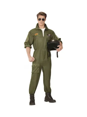 Déguisement Pilote de chasse homme (combinaison)