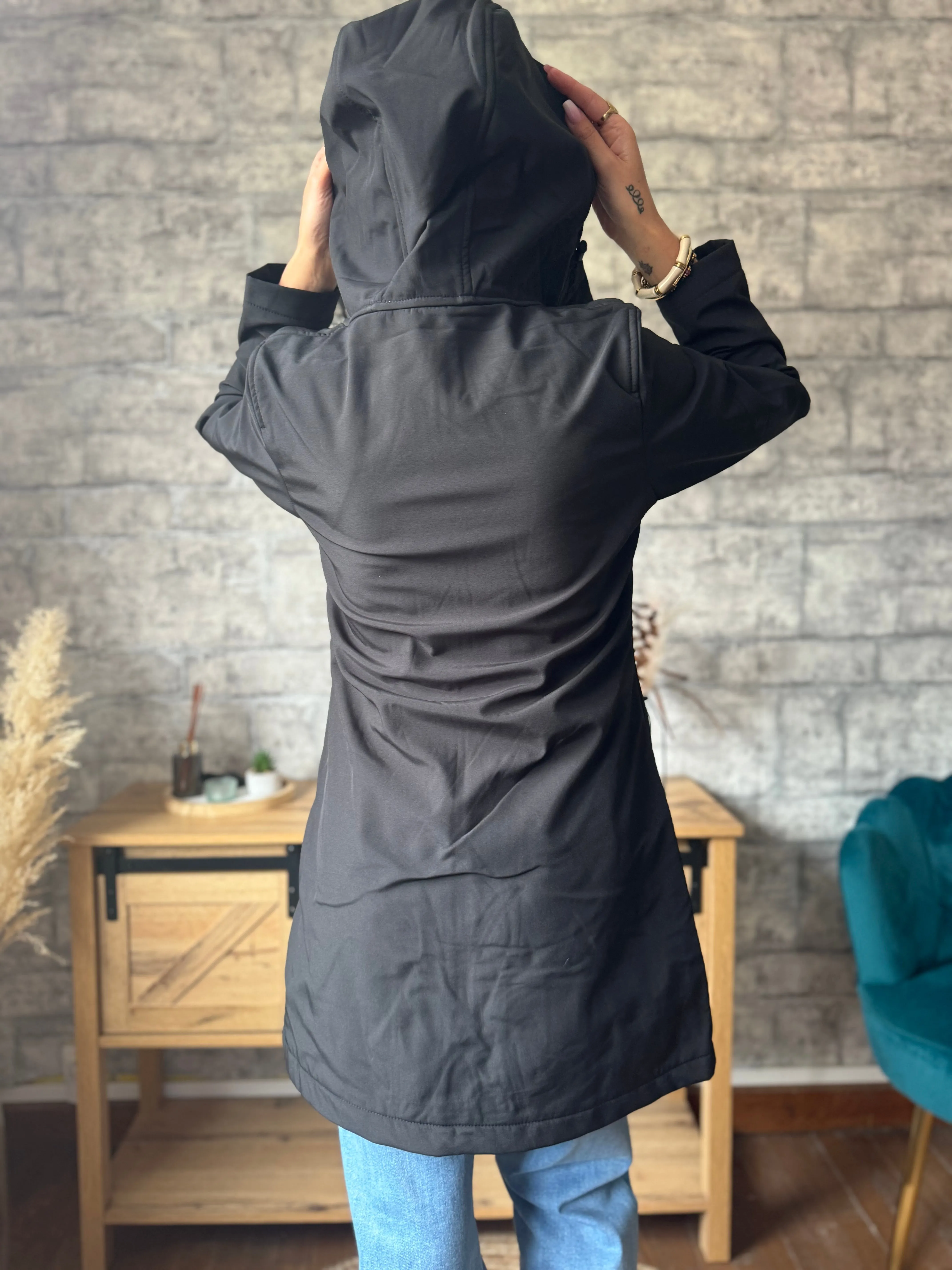 Manteau Pierrot Noir (taille s)