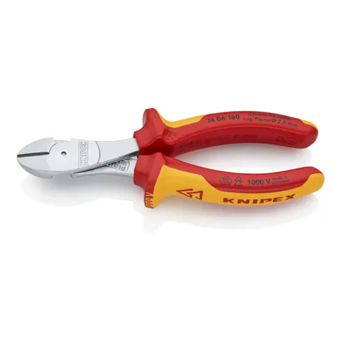 Pinces coupantes de côté à forte démultiplication Knipex