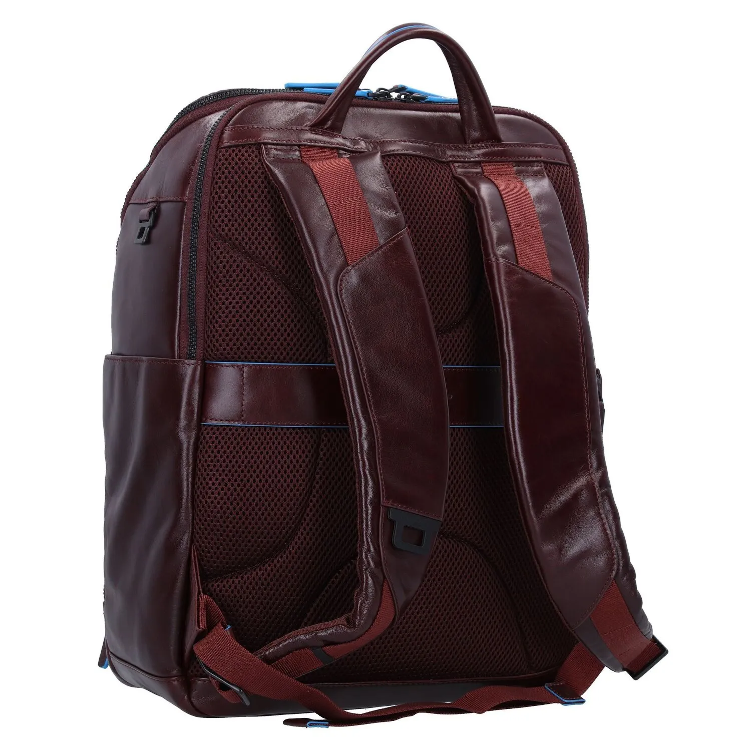 Piquadro Blue Square Revamp sac à dos RFID cuir 42 cm compartiment pour ordinateur portable