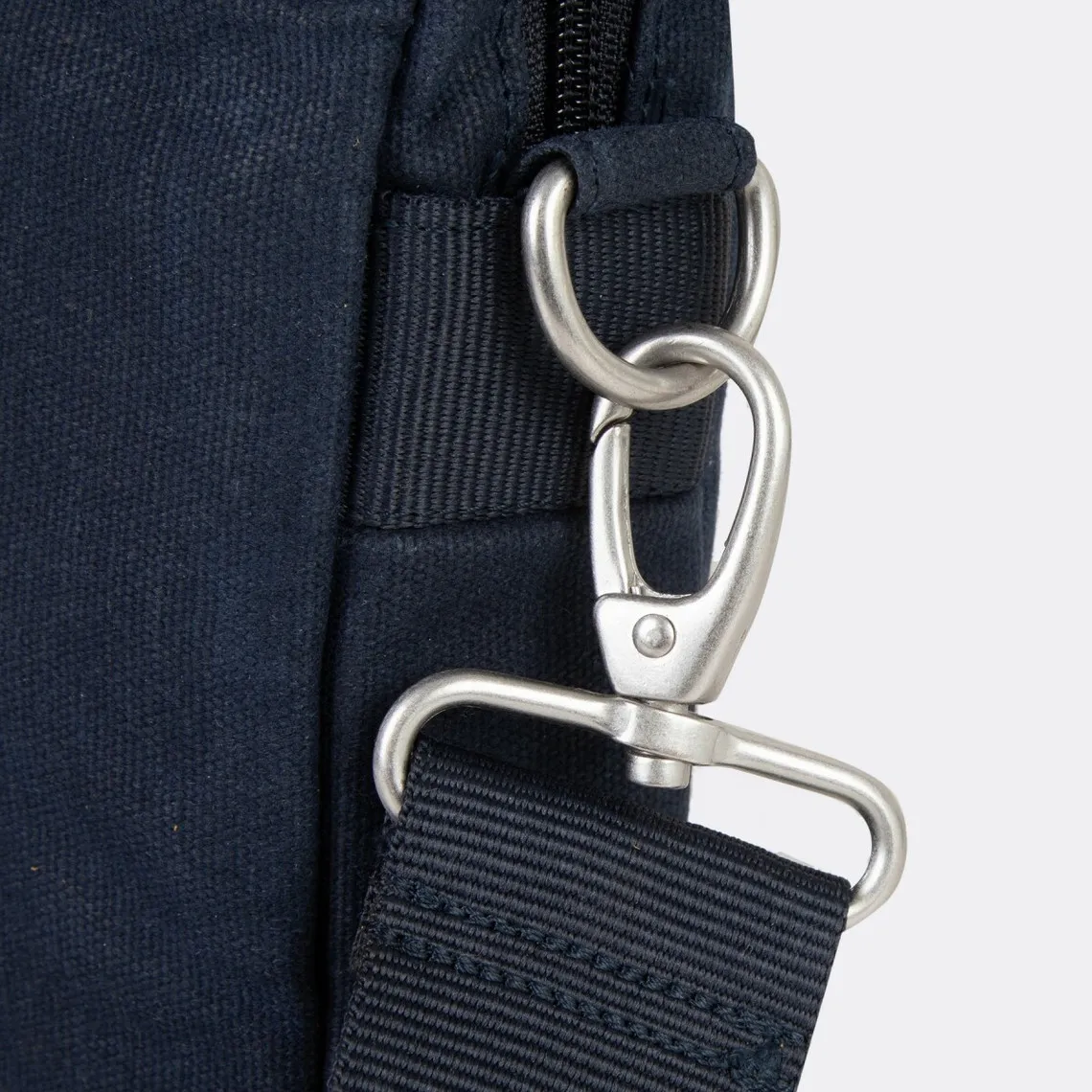 Pochette d'ordinateur LAPTOP bleu marine en coton | 3 Suisses