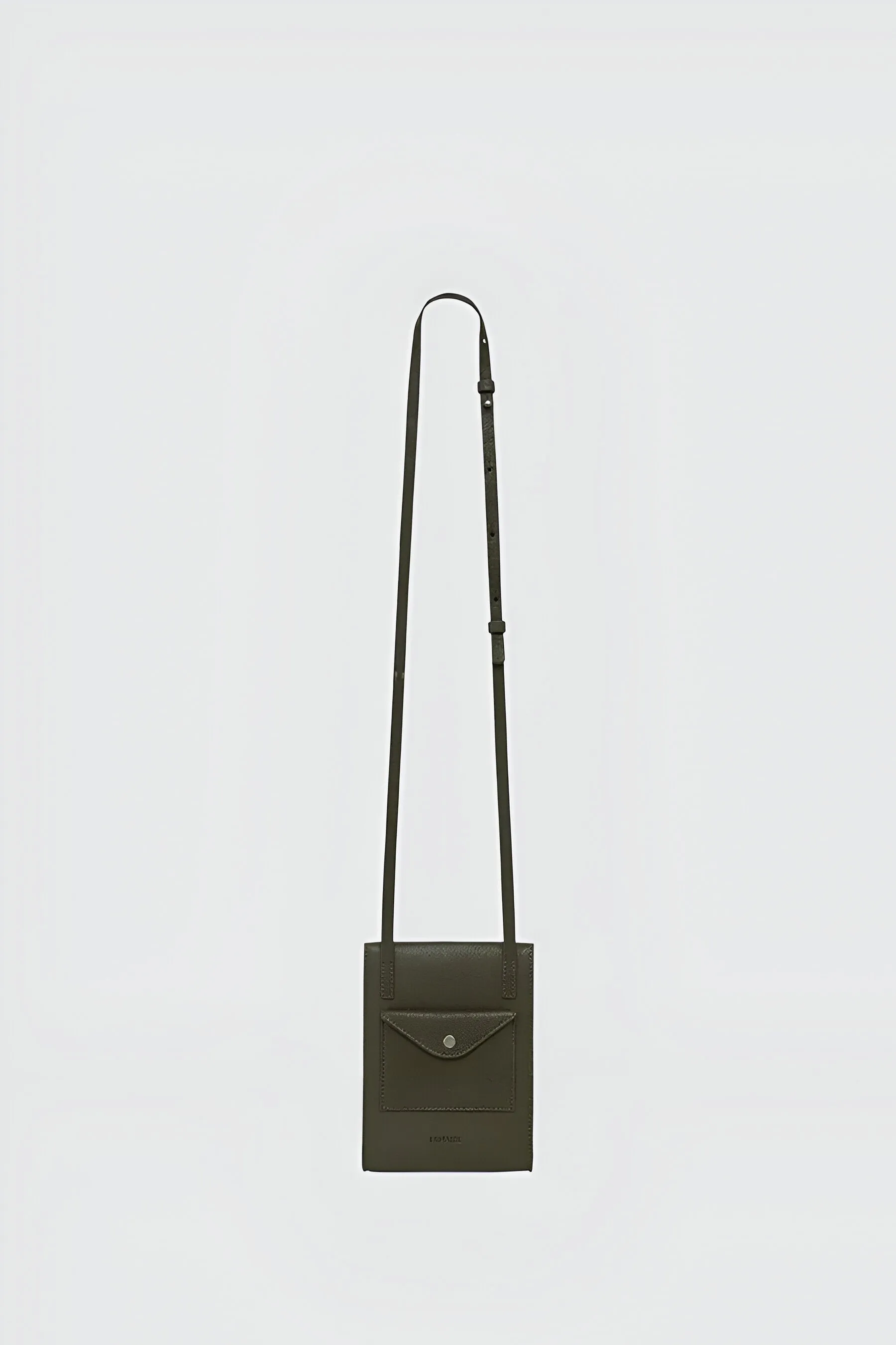 POCHETTE ENVELOPPE  BANDOULIRE PESTO