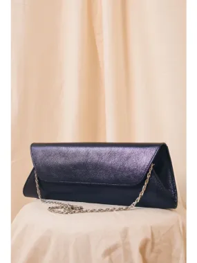 Pochette rigide - bleu nuit