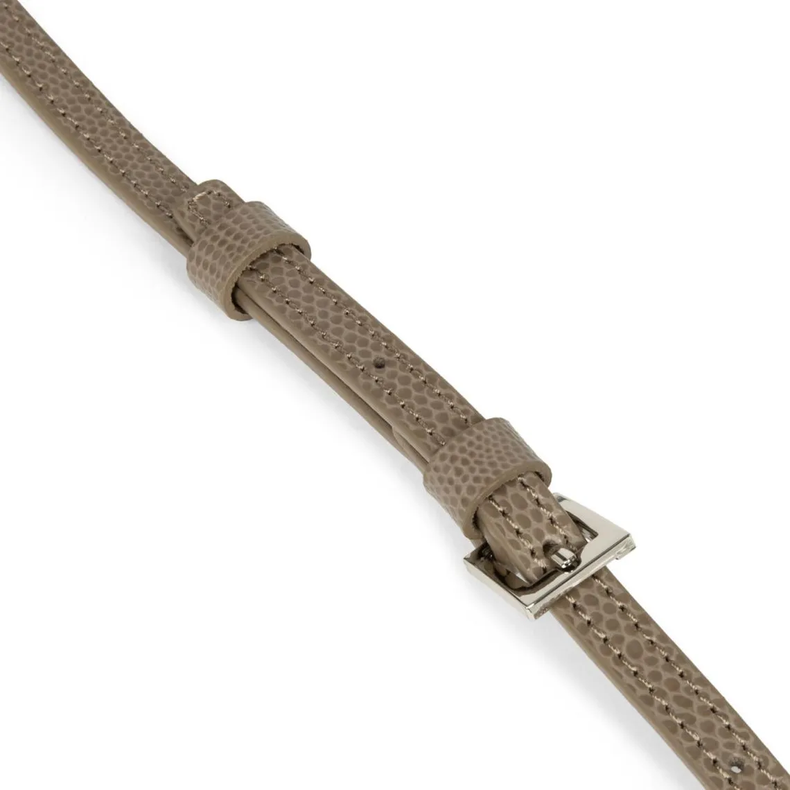 Pochette Taupe à Rabat avec Fermoir LUCERTOLA- Lancaster en cuir | 3 Suisses