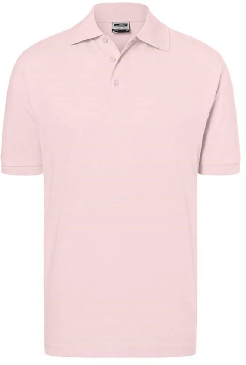 Polo enfant manches courtes JN070k - rose clair 