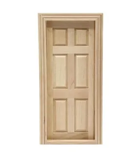 Porte à 6 panneaux 