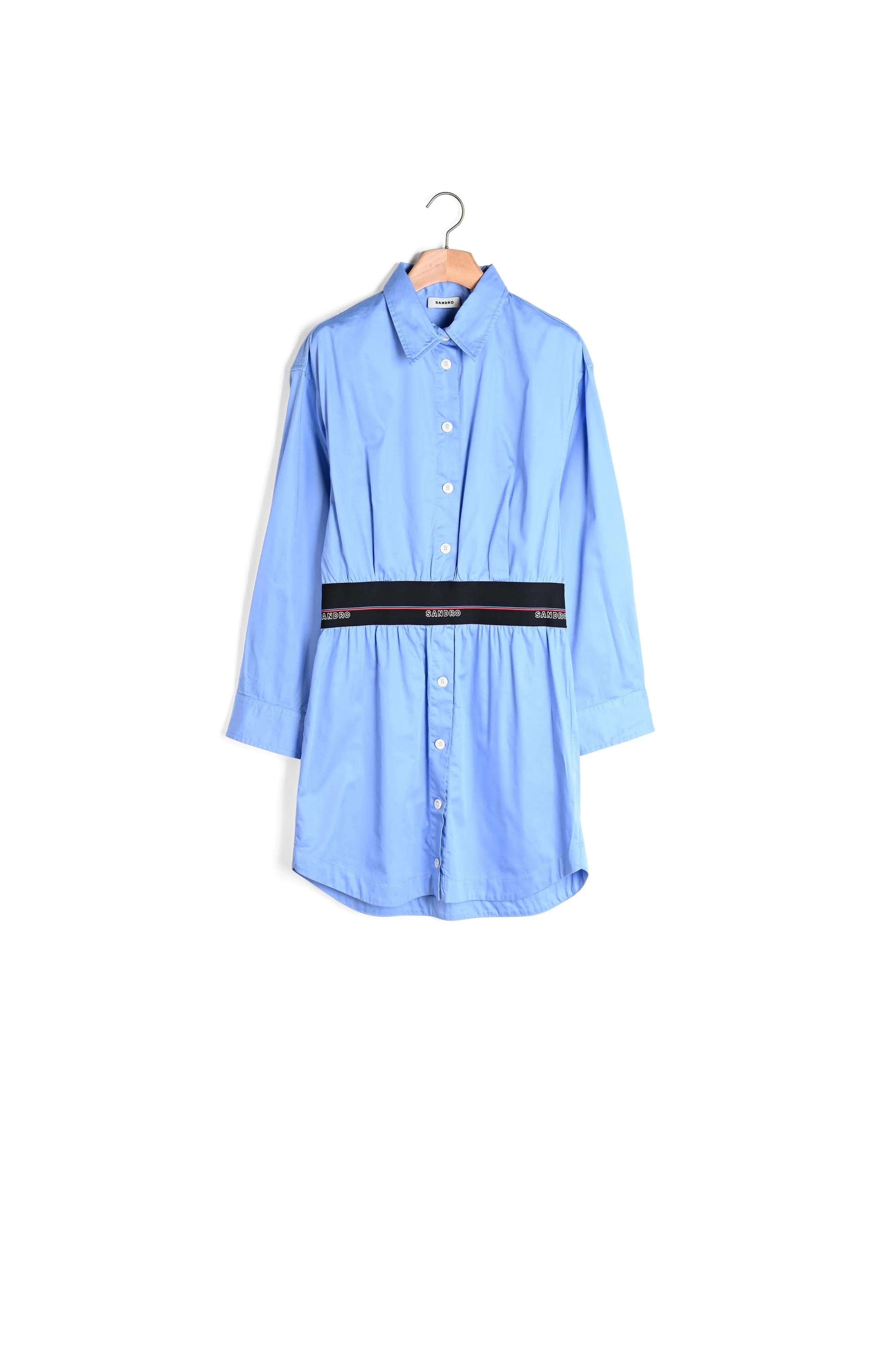 Robe chemise avec élastique