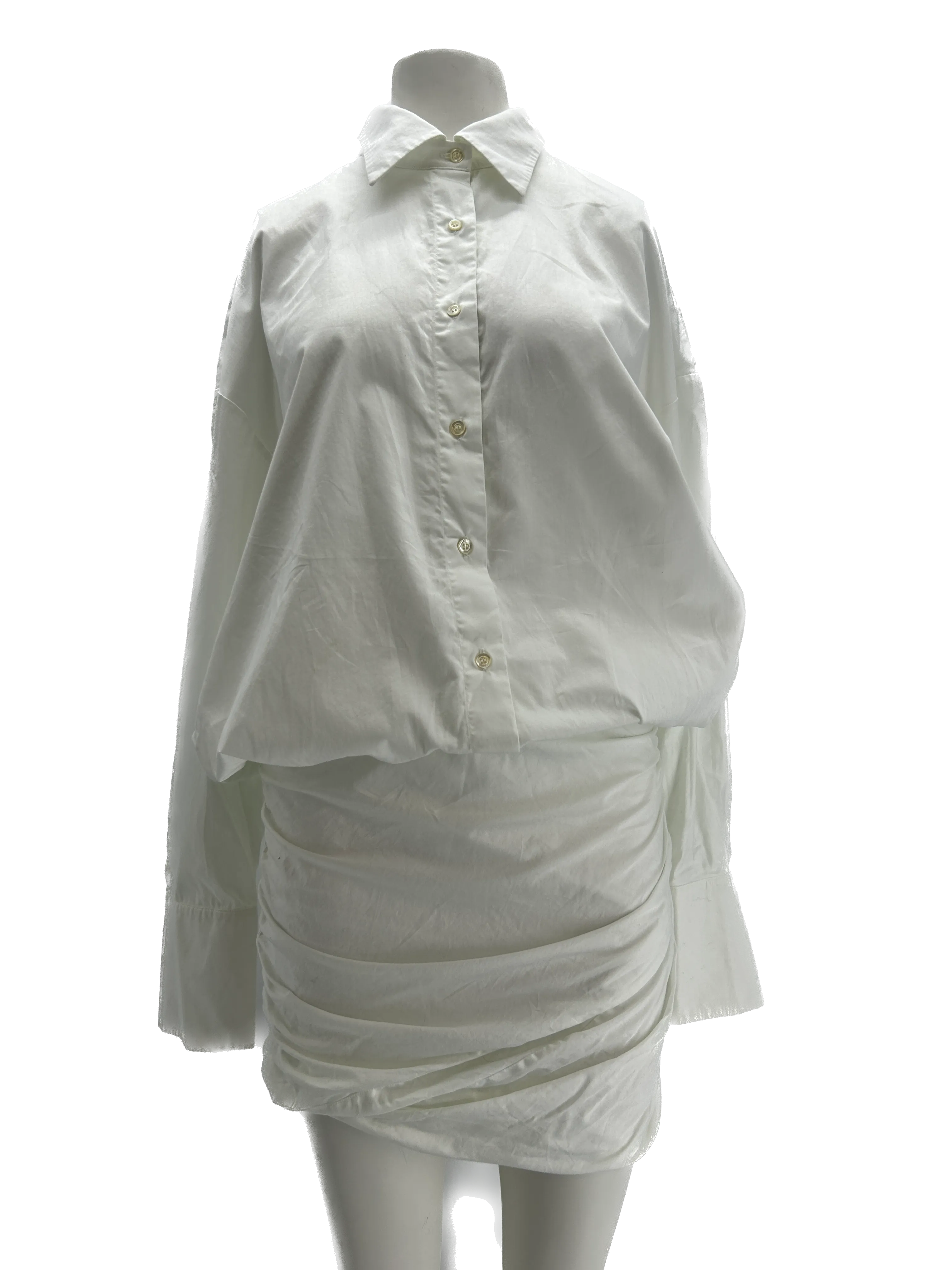 Robe chemise blanche