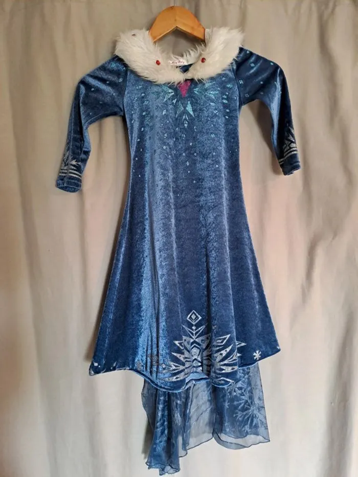 Robe Elsa Reine des neiges - 4 ans  | Beebs