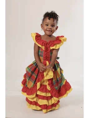 Robe Madras Rosa