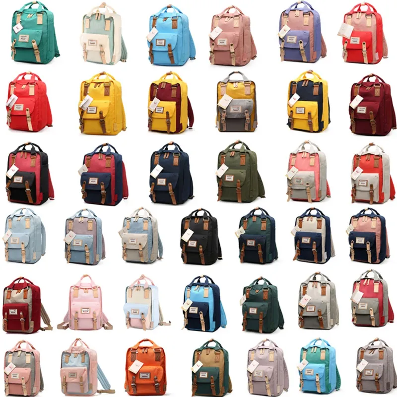 Sac à Dos à Bandoulière pour le Voyage Bleu Rose 