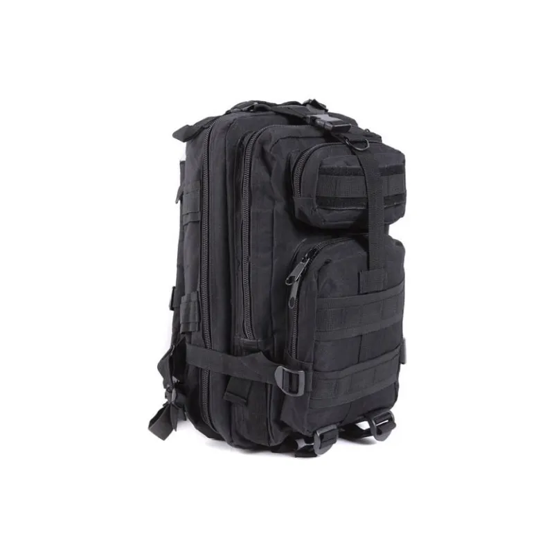 Sac À Dos Tactique Militaire Unisexe Nylon Imperméable Noir