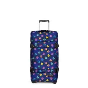 Sac de voyage Eastpak Transit'R M 67 cm Flower Blur Navy - Bleu