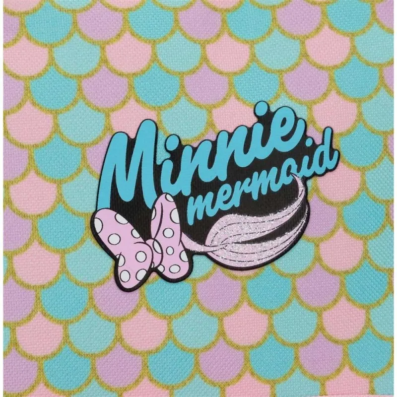 Sac à dos MINNIE "Mermaid" 32cm rose | Planetebag.com