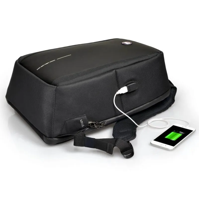 Sac à dos ordinateur Port Designs Chicago 400508 Anti-theft 50 cm 13/15,6'' Noir
