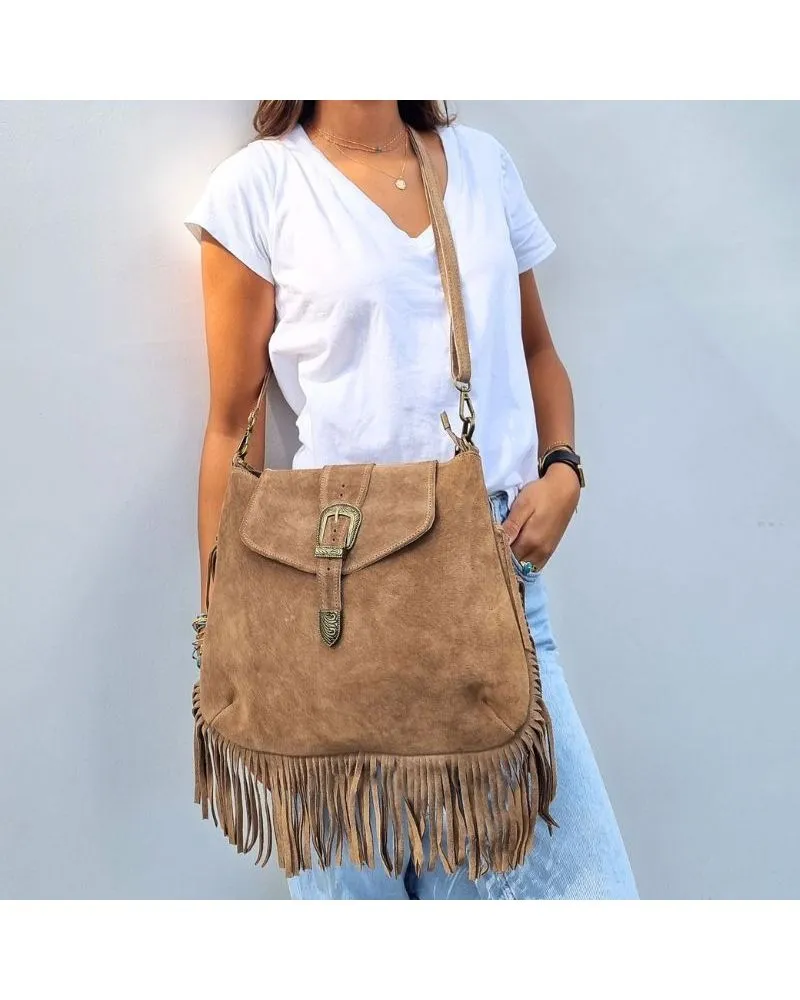 Sac à franges daim janis | Boho chic | Zosha Collection