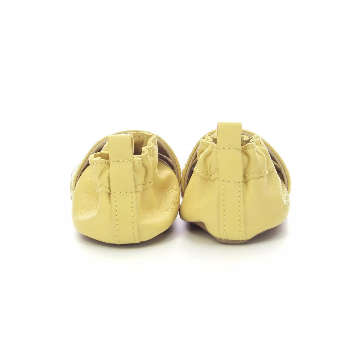 Salome Bebe Mixte en cuir jaune clair | 3 Suisses