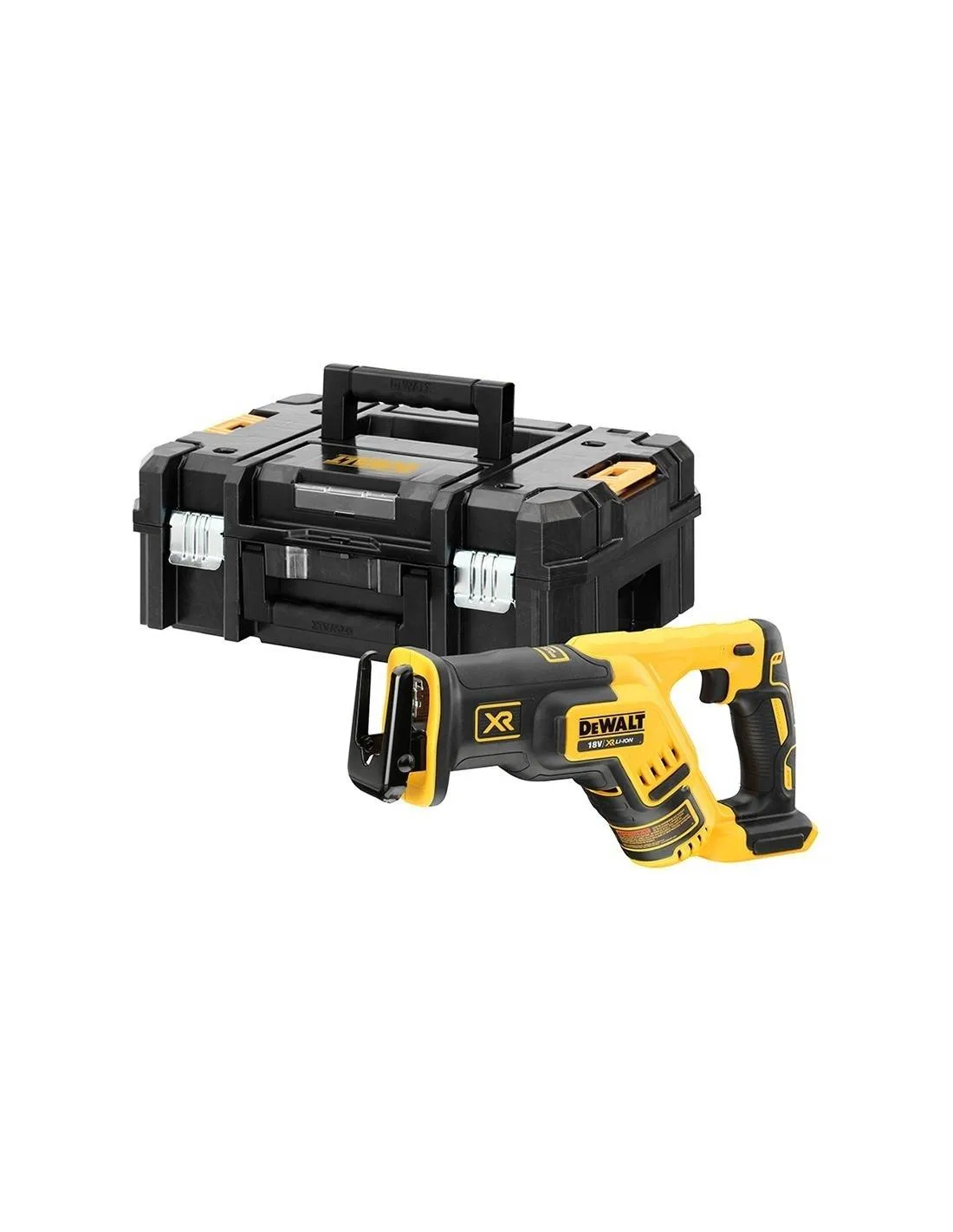 Scie sabre Compact XR 18V Brushless - sans batterie ni chargeur - coffret TSTAK - DCS367NT - Dewalt