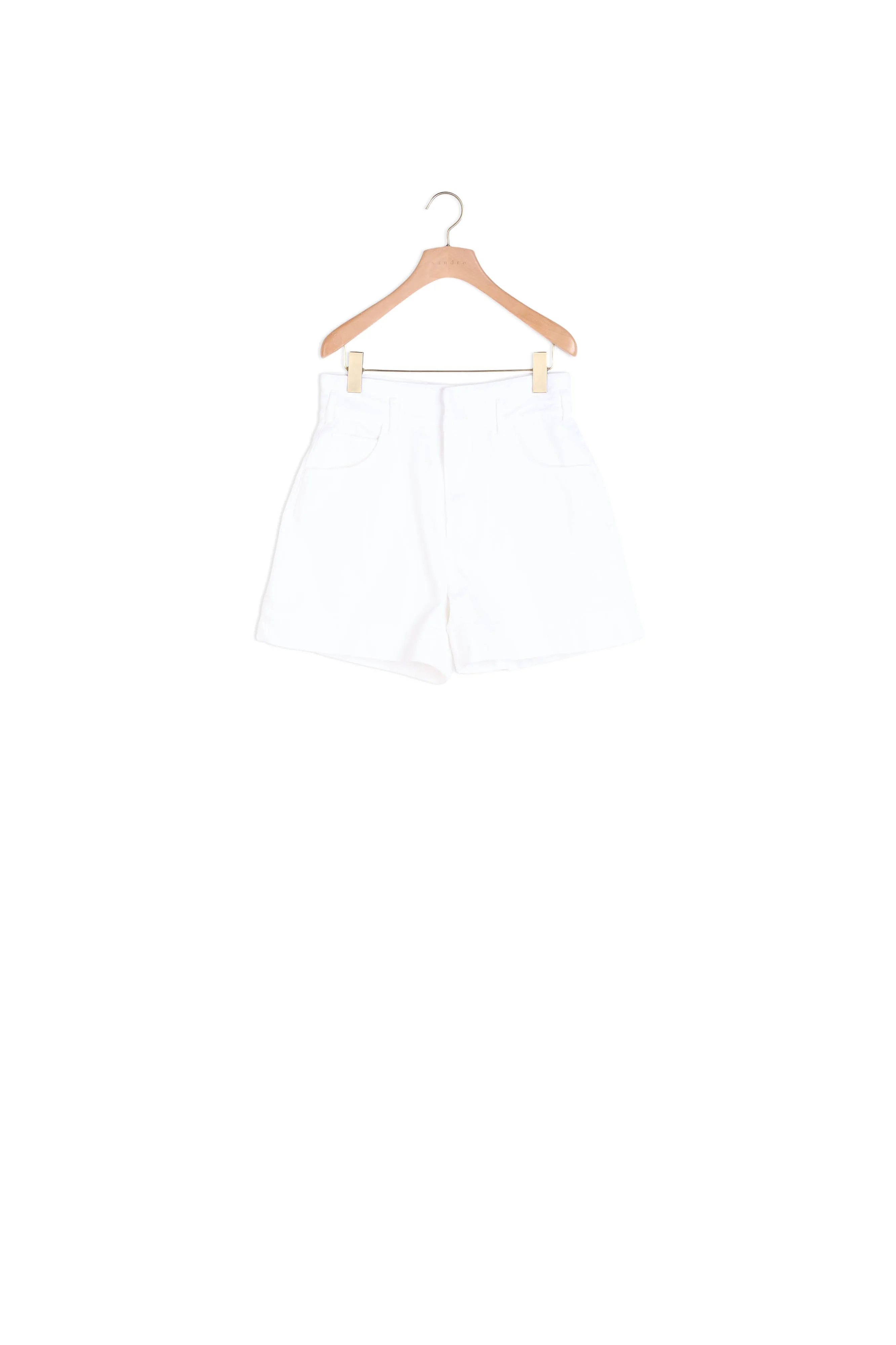 Short avec zip devant