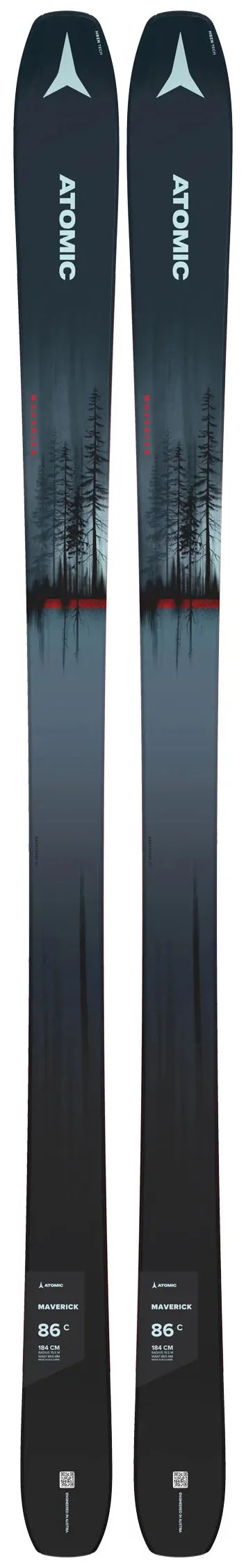 Skis neufs Atomic MAVERICK 86 C (skis nus - fixations en option) - neuf déstockage