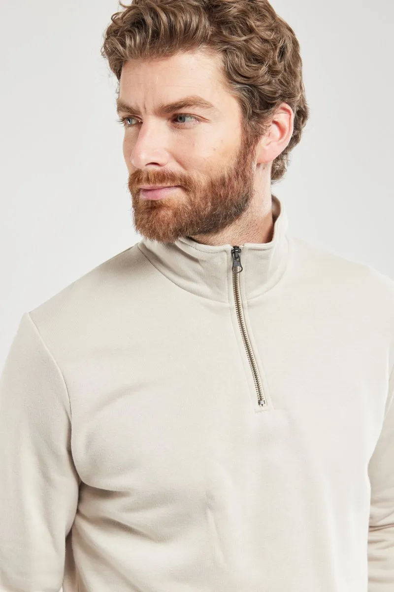Sweat col montant TAKIN - coton biologique