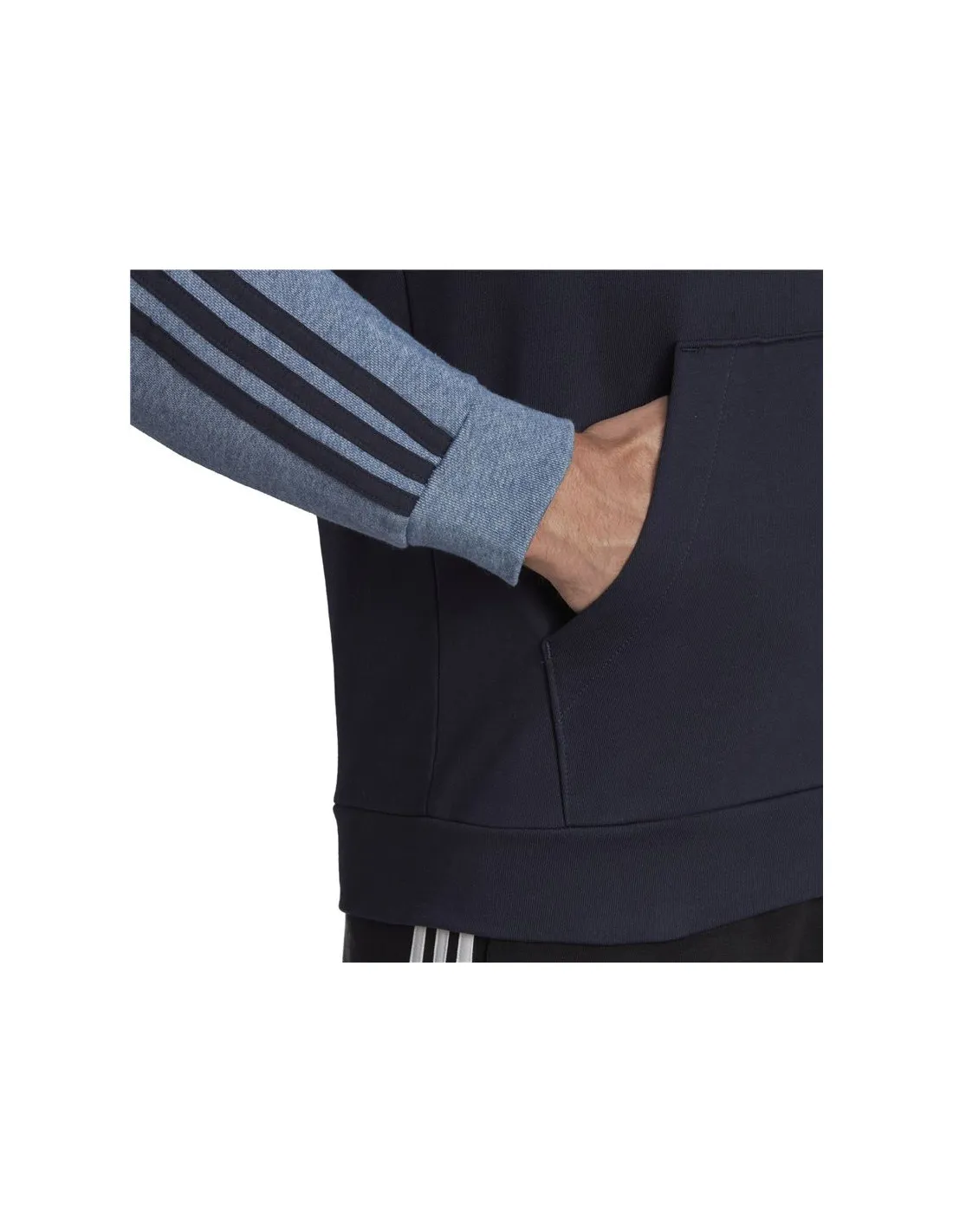 Sweatshirt adidas Mélange French Terry Man Blue