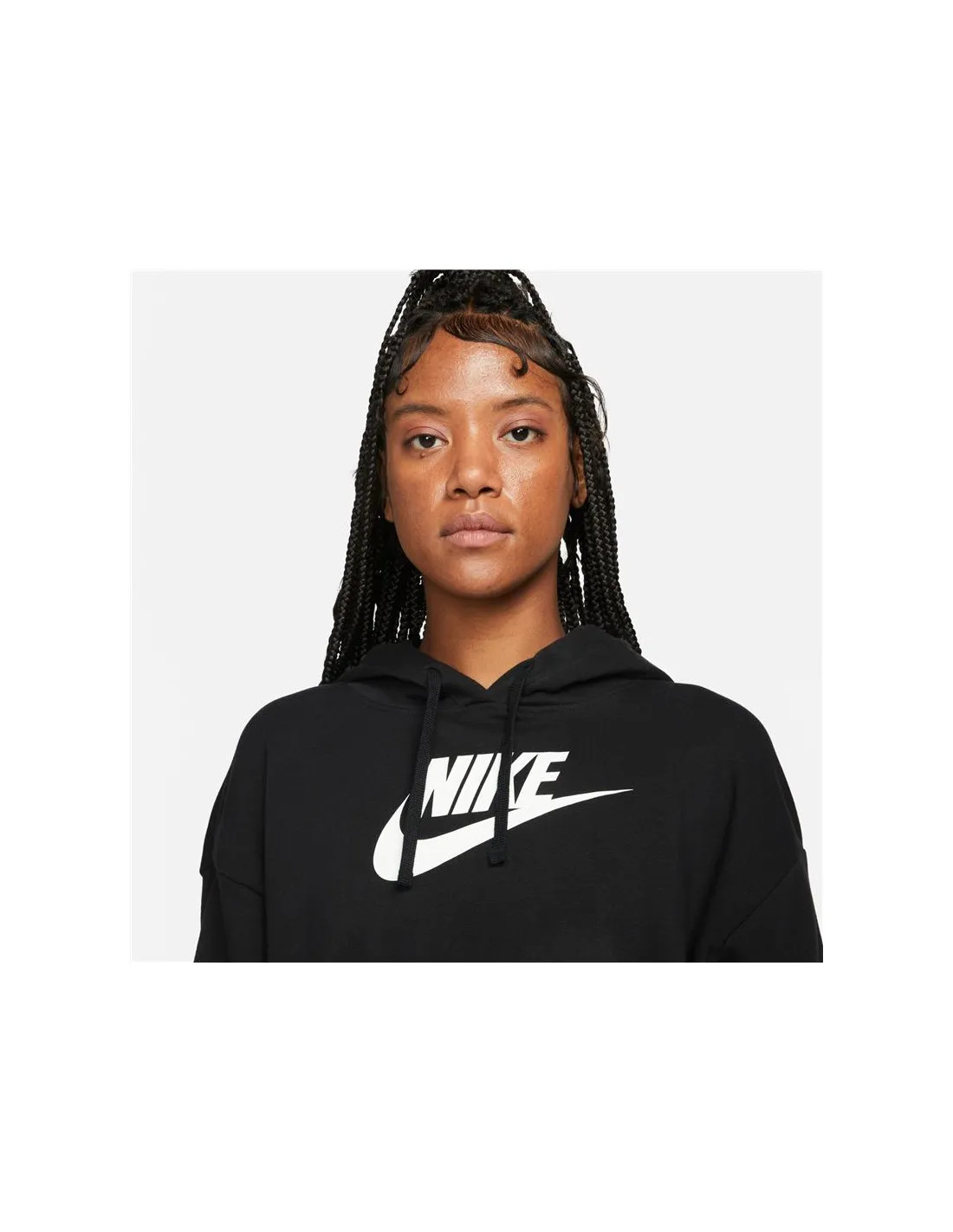 Sweatshirt Nike Sportswear Club Fleece Black Women's