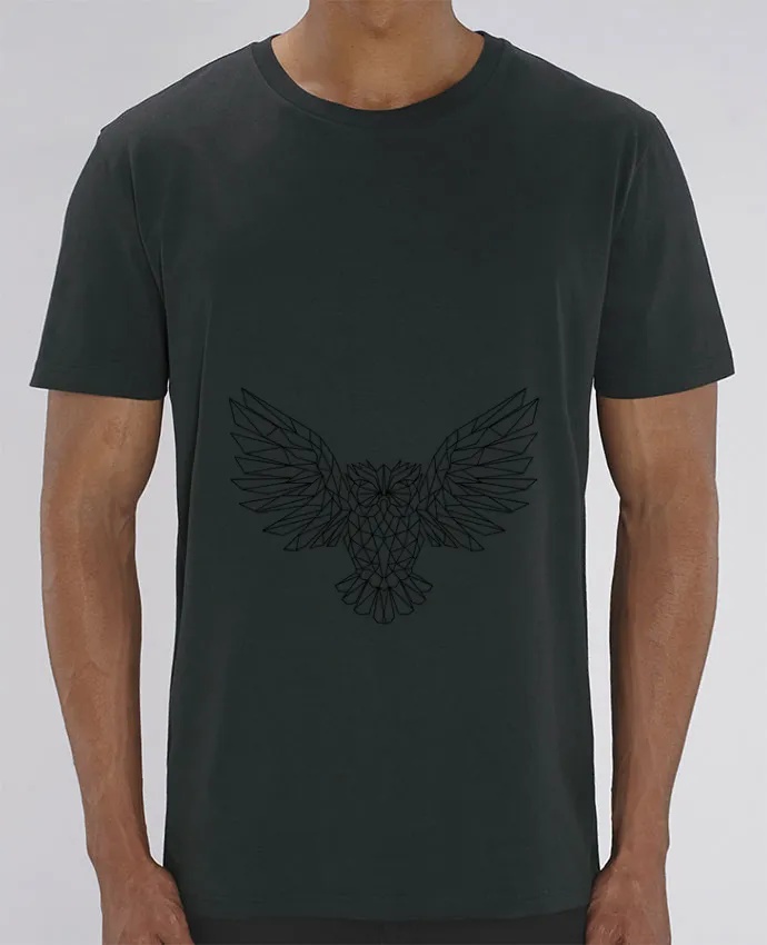 T-Shirt Geometric Owl par Arielle Plnd