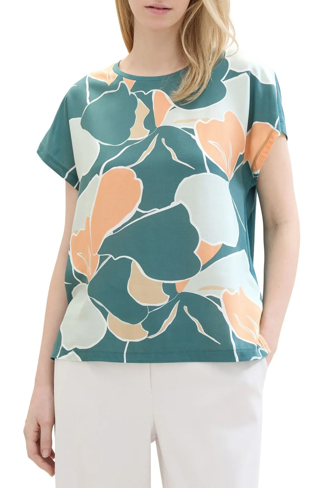 T-shirt manches courtes TOM TAILOR Pine Green