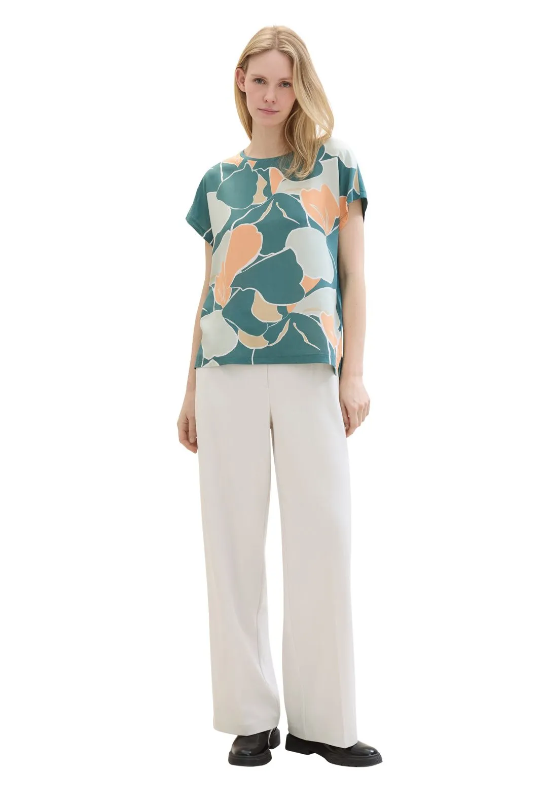 T-shirt manches courtes TOM TAILOR Pine Green