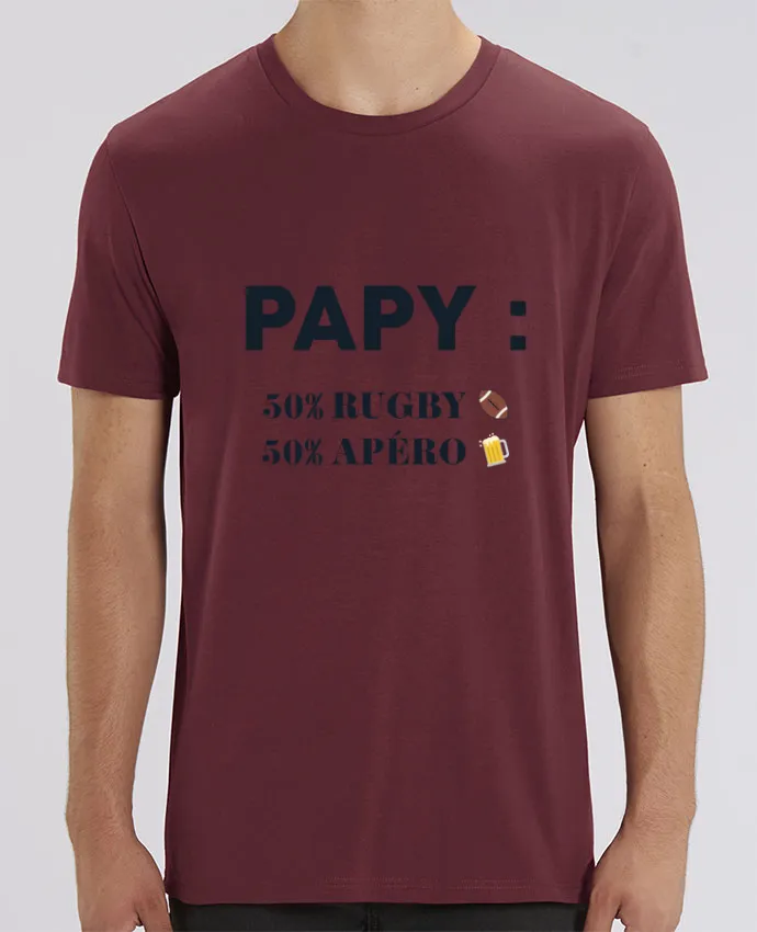T-Shirt Papy 50% rugby 50% apéro par tunetoo