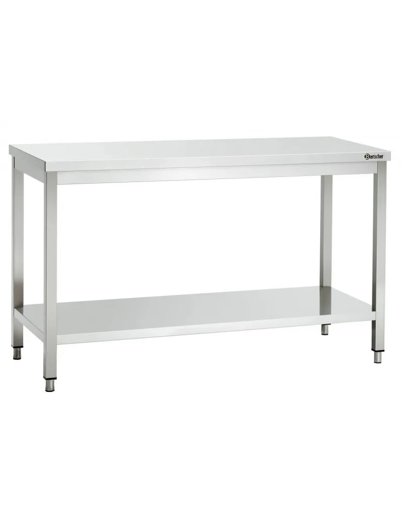 Table de travail 600, L1400 montée et soudée - Cuisine 