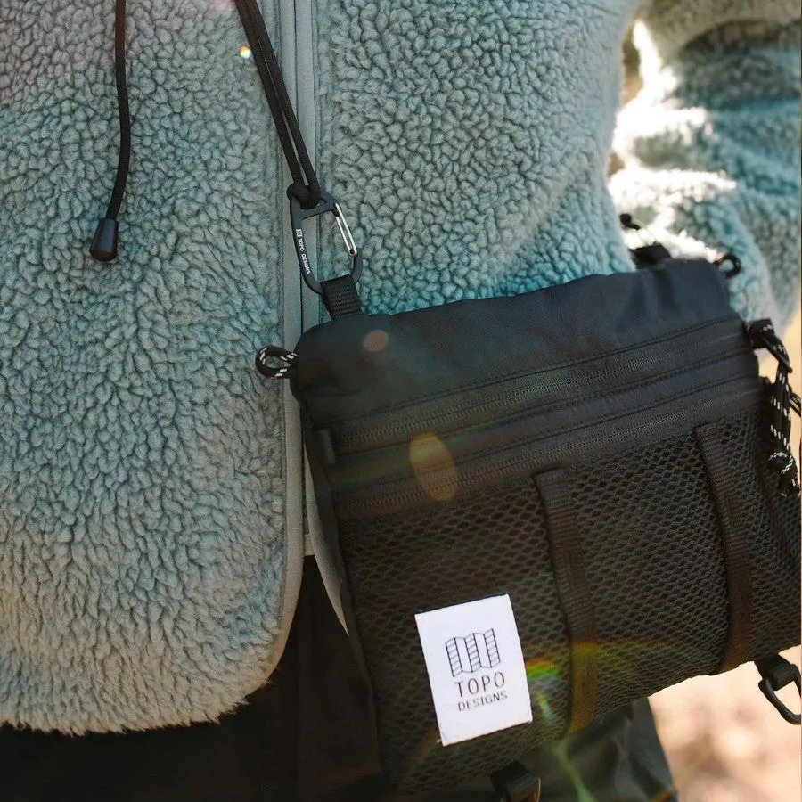 Topo Designs Mountain Accessory Shoulder Bag Black