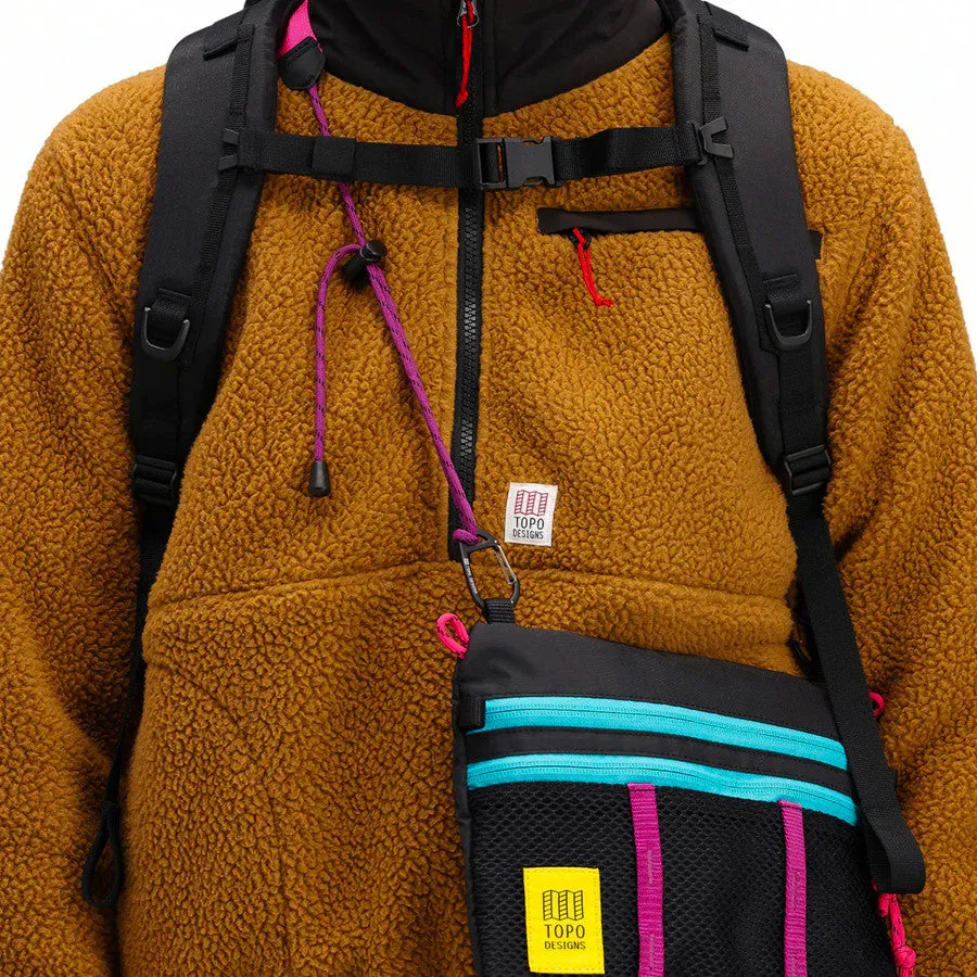 Topo Designs Mountain Accessory Shoulder Bag Black