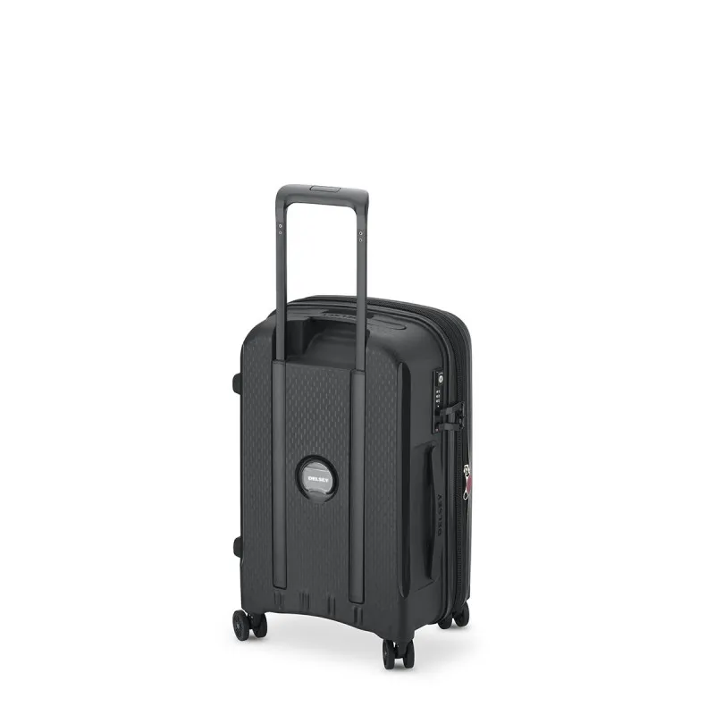 Valise cabine rigide extensible Belmont Plus 55 cm Noir